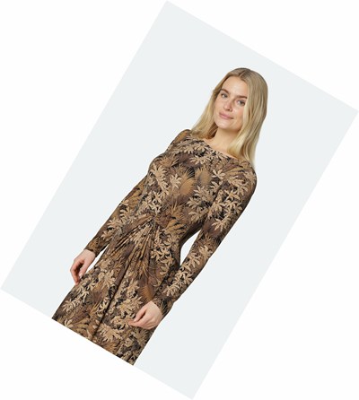 Women's Ilse Jacobsen Dress Brown | CD4632085