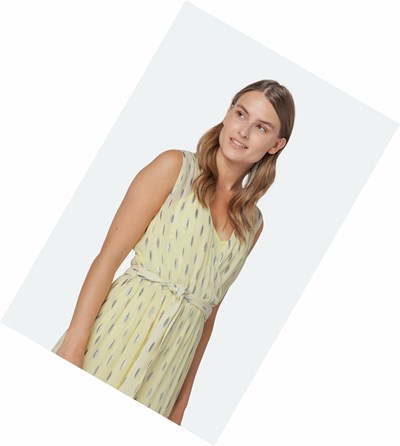 Women's Ilse Jacobsen Dress Yellow | TA2056918