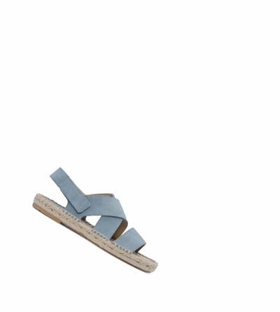 Women's Ilse Jacobsen Espadrilles Blue | WT4530892