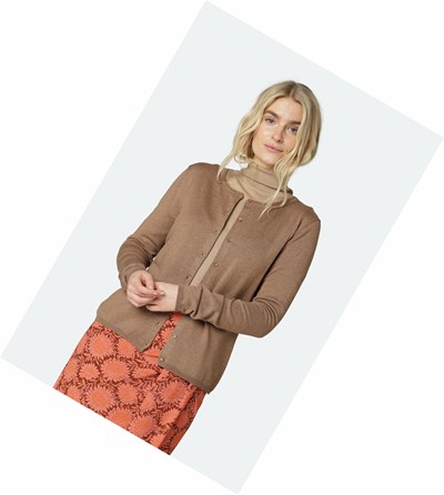 Women's Ilse Jacobsen Pullover Dark Brown | AK0629187