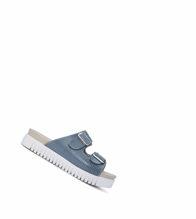 Women's Ilse Jacobsen Sandals Blue | XW9561843