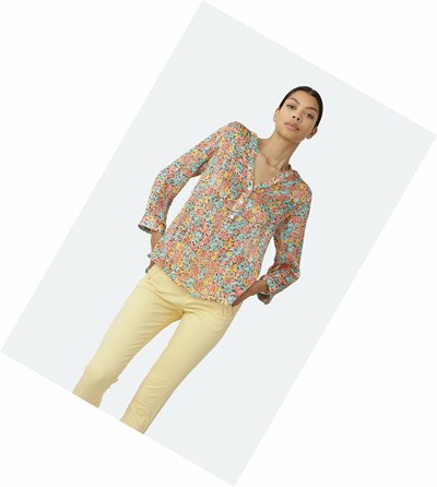 Women's Ilse Jacobsen Shirts Mint | JM5246871