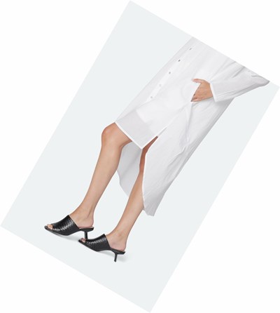 Women's Ilse Jacobsen Shirts White | VE0758263