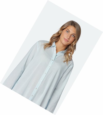 Women's Ilse Jacobsen Shirts White | YG7630942