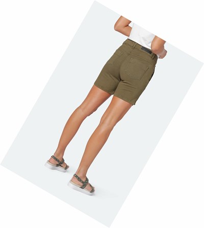 Women's Ilse Jacobsen Shorts Brown | EX5367981