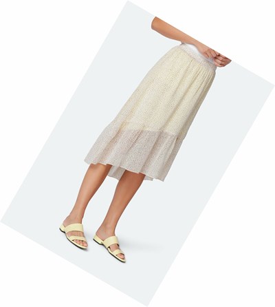 Women's Ilse Jacobsen Skirt Yellow | XP0291748