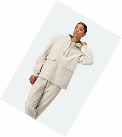 Women's Ilse Jacobsen Sweatshirt Olive | FK9047362