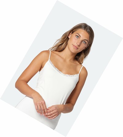 Women's Ilse Jacobsen Tops White | CY0983264